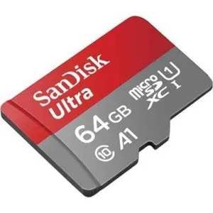SanDisk Ultra 64GB Class 10 MicroSDXC1 Memory Card, SDSQUAR-64G-GN6MN