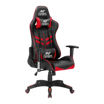 Ant Esports Delta Ergonomic Gaming Chair- Black/Red