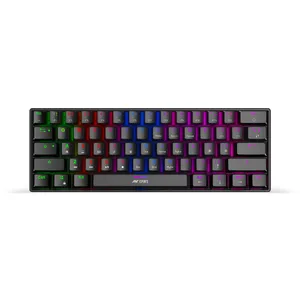 Ant Esports MK1300 Mini Wired Mechanical Gaming Keyboard with Blue Switches