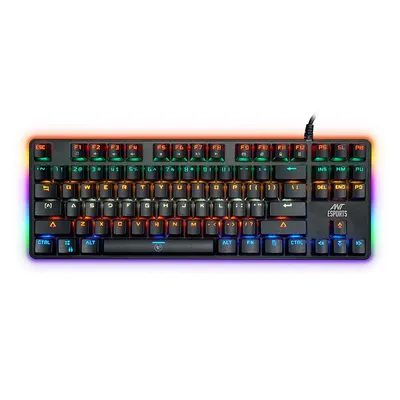 Ant Esports MK1000 Wired TKL Mechanical Gaming Keyboard with Multicolour LED