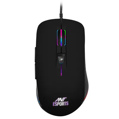 Ant Esports GM100 RGB Gaming Mouse (Black)