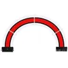 Ant Esports MODPRO Sleeve Cable Kit 30 CM Extension Cable (White – Red – Black)