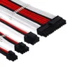 Ant Esports MODPRO Sleeve Cable Kit 30 CM Extension Cable (White – Red – Black)