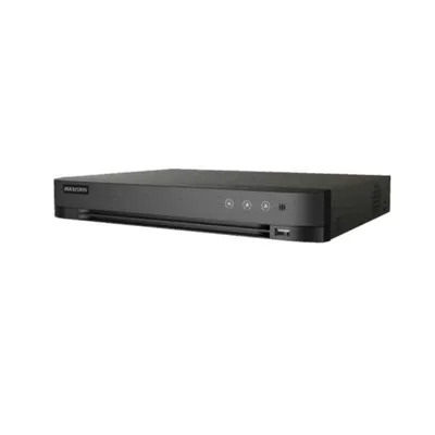 Hikvision 4 Channel 5MP 1U H.265 AcuSense DVR, iDS-7204HUHI-M1/FA