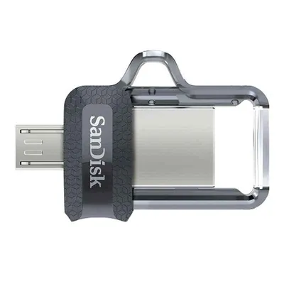 SanDisk Ultra Dual 128GB USB 3.0 Flash Pen Drive, SDDD3-128G-I35