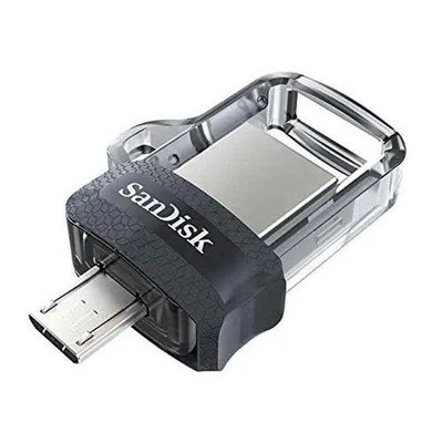 SanDisk Ultra Dual 128GB USB 3.0 Flash Pen Drive, SDDD3-128G-I35