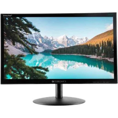 Zebronics Zebster 19 inch Black HD Backlit LED Monitor, ZEB-V19HD