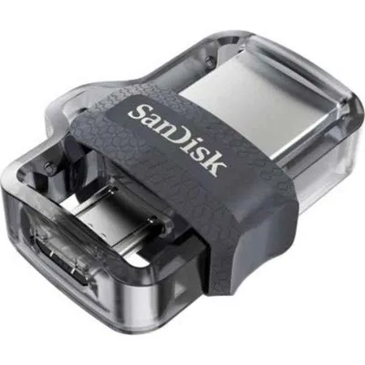 SanDisk Ultra Dual 64GB Black USB 3.0 OTG Pendrive, SDDD3-064G-I35