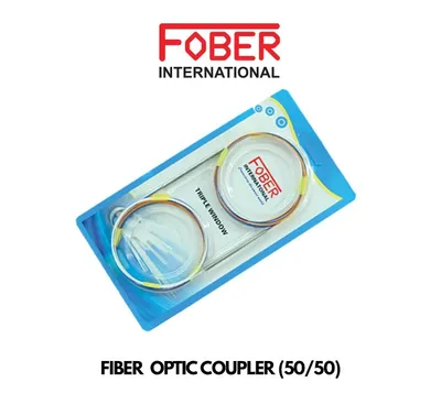 FOBER FBT COUPLER (50/50 STEEL TUBE TYPE) (2 NOS) (Pack Of 5)