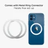Qubo Wireless Charger  MagSafe Compatible with iPhone, Airpods & Apple Watch, QC Passed (White) HWL03BL001 MAGZAP Z3 CHARGER BLACK