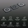 Qubo Wireless Charger  MagSafe Compatible with iPhone, Airpods & Apple Watch, QC Passed (White) HWL03BL001 MAGZAP Z3 CHARGER BLACK