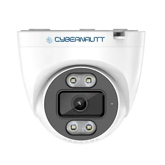 Cybernautt K3D 3MP Full HD 4G Sim Dome Indoor Camera with Colour Night Vision, Motion Detect, Human Detect, Two Way Audio & Support SD Upto 265 GB