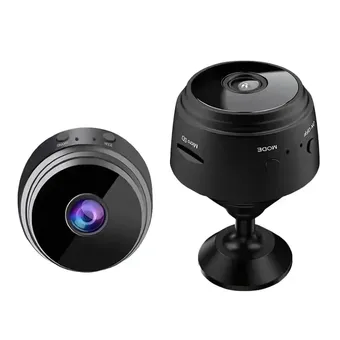 Cybernautt C2K 2MP HD Magnetic Smart WiFi Indoor Camera with Night Vision, Mobile Detect, Photograph, Loop Record, Motion Detect & SD Support Upto 128 GB
