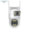 Cybernautt K4M 4MP FHD Dual Lens PT 4G Sim Camera,with Human Detect, Voice Intercom, Motion Detect, IP66 Waterpoof & Support SD Upto 128 GB