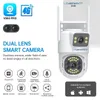 Cybernautt K4M 4MP FHD Dual Lens PT 4G Sim Camera,with Human Detect, Voice Intercom, Motion Detect, IP66 Waterpoof & Support SD Upto 128 GB