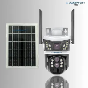 Cybernautt X15S 12MP Full HD PT 4G Sim Camera with 10X Zoom, Motion Detect, Colour Night Vision, Human Detect, 2 Way Audio & Support SD Upto 128GB