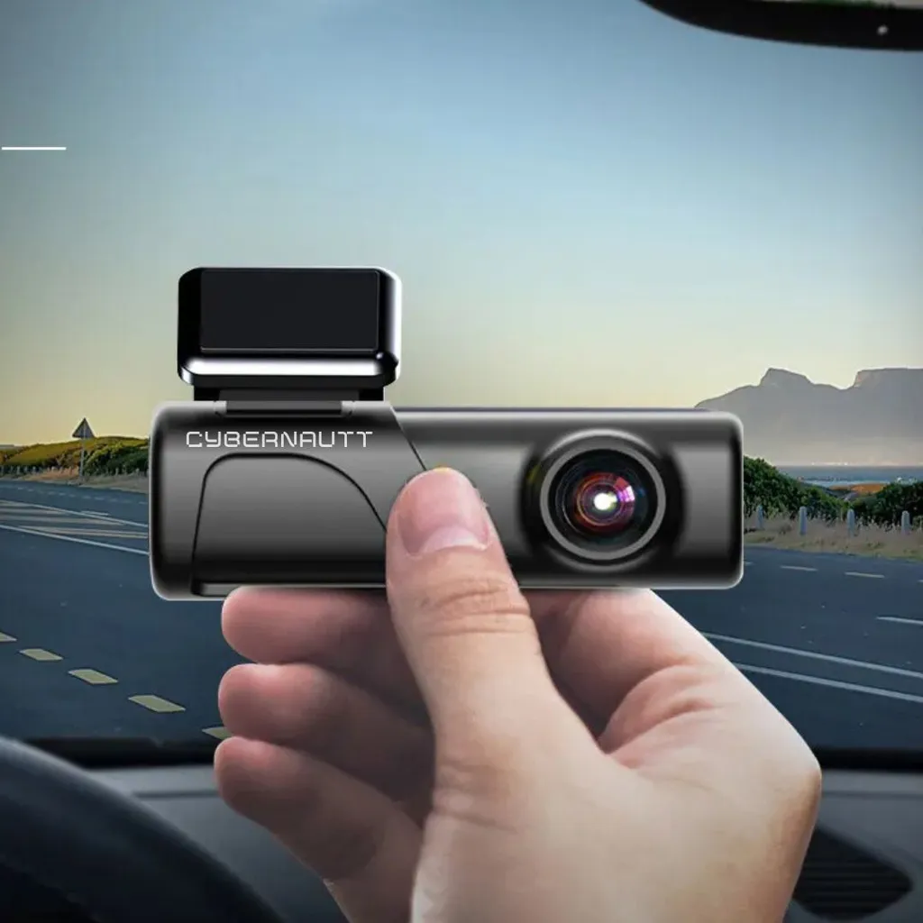 Cybernautt C1B Dashcam 1440P QHD Wifi and Smart App control, 24/7 Parking monitoring, Loop Recording