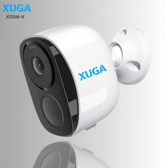 XUGA X05M-K 5MP Full HD 4G SIM Camera with 5000mAh Battery, PIR Detect, IR Night Vision, Alarm Notification, Waterproof & Support SD up to 256GB
