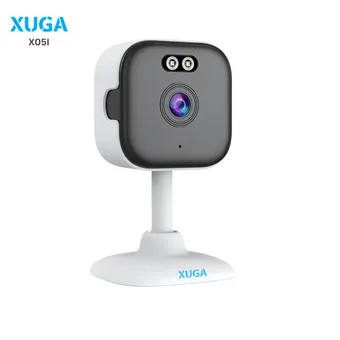 XUGA X05I 5MP 2K Full HD Smart Wi-Fi Indoor Camera with Two Way Audio, Motion Detect, IR Night Vision, Alarm, Siren, Waterproof & Support SD upto 256GB
