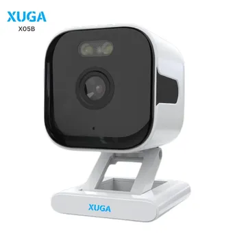 XUGA X05B 5MP Ultra HD Smart WiFi Camera with Colour Night Vision, Humanoid Detect, Dual Light Source, Alarm Notification & Support SD up to 256GB