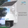XUGA Alpha X02D 6MP PTZ Outdoor 4G Sim Solar CCTV Camera with 10X Zoom, Motion Detect & 2 Way Audio