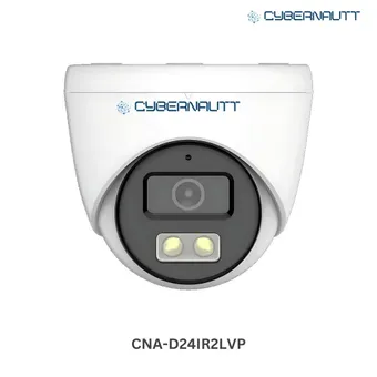 Cybernautt CNA-D24IR2LVP 2.4MP HD Color View Dome Camera with IP66 Weatherproof, Night Colour View & 2 Years Warranty