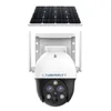 Cybernautt X4E 3MP FHD PTZ 4G Solar Sim CCTV Camera with 10X Zoom, Siren, Motion Detect, IP66 Waterroof, 2 Way Audio & Support SD Upto 256 GB