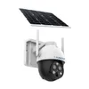 Cybernautt X4E 3MP FHD PTZ 4G Solar Sim CCTV Camera with 10X Zoom, Siren, Motion Detect, IP66 Waterroof, 2 Way Audio & Support SD Upto 256 GB