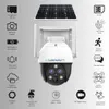 Cybernautt X4E 3MP FHD PTZ 4G Solar Sim CCTV Camera with 10X Zoom, Siren, Motion Detect, IP66 Waterroof, 2 Way Audio & Support SD Upto 256 GB