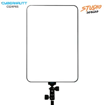 Cybernautt CS24P6S 24 inch 2700-7500K Dimmable Photography LED Fill Light Kit with Remote, Studio Lights for YouTube, Game Streaming & Video Photography