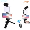Cybernautt CS-5VK 3kg Black 6-in-1 Video Making Vlogging Kit with Fill Light, Phone Stand, Microphone for Making Videos, Live Broadcasting, Vlogging, YouTube & Instagram