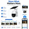 Cybernautt X5P 5MP Full HD PT 4G Solar Sim Camera with Motion Detect, Colour Night Vision, Human Detect, IP66, 2 Way Audio & Support SD Upto 128GB