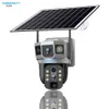 Cybernautt X10D 12MP Dual Lens Full HD 4G Sim Solar Camera with 10X Zoom Human Detect, Motion Detect, Two Way Audio, Alarm Notification & Support 128GB SD Card