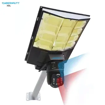 Cybernautt X8L 8MP FHD PTZ 4G Solar Sim Camera with Motion Detect, Colour Night Vision, Human Detect, IP66, 2 Way Audio & Support SD Upto 256GB