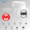 Cybernautt Z8O 8MP Dual Lens Full HD Smart Wi-Fi Camera with 10x Zoom, Human & Motion Detect, IP66, 2 Way Audio, Alarm & Support 256GB SD Card