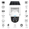 XUGA X03V 3 MP 4G Sim Solar Camera with 10X Zoom, 2 Way Audio, Monitor Agriculture Land or Remote Area or Construction Site or Garden or Farmhouse or Any Remote Outdoor Activity, SD Upto 256 GB