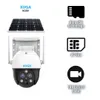XUGA X03V 3 MP 4G Sim Solar Camera with 10X Zoom, 2 Way Audio, Monitor Agriculture Land or Remote Area or Construction Site or Garden or Farmhouse or Any Remote Outdoor Activity, SD Upto 256 GB