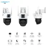 Cybernautt O8S 8MP Ultra HD Dual Lens Smart Wi-Fi Camera with Human Detect, Motion Detect, 2 Way Audio, Notification, Alarm & Support 256GB SD Card