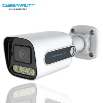 Cybernautt CNI-B3M4LVFPE 3MP HD Bullet Network IP Camera with Colour Night Vision, Human Detect, Motion Detect, Two Way Audio & NVR Enabled
