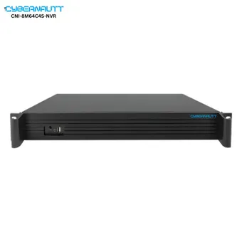 Cybernautt CNI-8M64C4S-NVR 8MP 4K 4SATA 64 Channel Network Video Recorder with Human Detect, Vehicle Detect, Retrogade, Absent Alarm & Support ANR