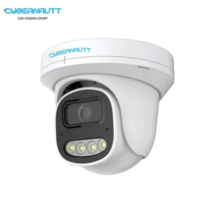 Cybernautt CNI-D5M4LVFMP 5MP HD Dome Network IP Camera with Colour Night Vision, Human Detect, Motion Detect, Two Way Audio & NVR Enabled