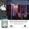 Cybernautt K4E 4MP Dual Lens Full HD 4G Sim Camera with Human Detect, Motion Detect, IP66, Two Way Audio, Notification, Alarm & Support 128GB SD