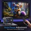 Xuga XP06 4800 Lumens Android Portable Projector FHD 1080p Native, 4K UHD Support, Bluetooth + Wi-Fi, Wireless Screen Mirroring, 180