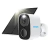 XUGA X05S-W 5MP AI Outdoor Solar WiFi CCTV Camera | Human & Motion Detect | 2-Way Talk | Color Night Vision | Waterproof | Farmhouse, Agriculture, Factory, Construction Site | Upto 256GB SD Card