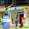 XUGA X05S-W 5MP AI Outdoor Solar WiFi CCTV Camera | Human & Motion Detect | 2-Way Talk | Color Night Vision | Waterproof | Farmhouse, Agriculture, Factory, Construction Site | Upto 256GB SD Card