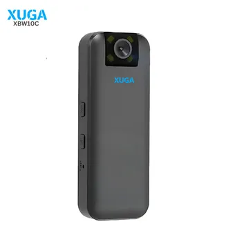 XUGA XBW10C HD Body Camera with Night Vision | 256GB Support | 180° Rotating Lens | Body Cam Video Recorder for Police and Personal Security | Clip On | Sports & Hiking Security
