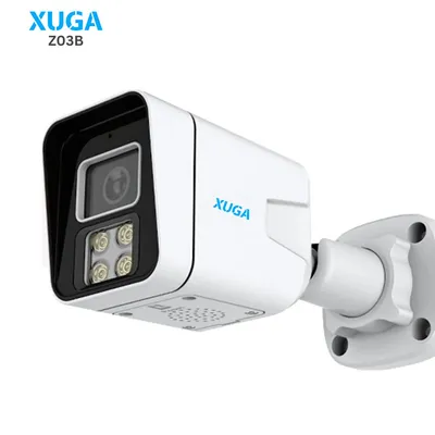 XUGA Z03B 3mp 1296p HD Night Color 4G Sim Bullet CCTV Security Camera for Home, Shop, Office, Farm, and Construction Site | IP66 Waterproof | Motion Detection
