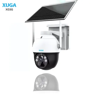outdoor solar smart security camera