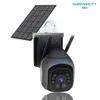 Cybernautt X5O 5MP Full HD Battery Powered 4G Solar Sim Camera with Human & Motion Detect, 2 Way Audio, Notification, Alarm & Support 256GB SD