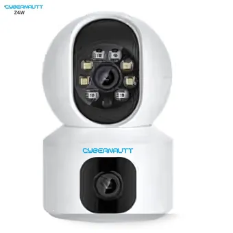 Cybernautt Z4W 4MP 2K HD Pan Tilt Smart Wi-Fi Indoor Camera with Night Vision, Alert, 360 Degree View, Alarm, Motion Detect & Two Way Audio